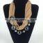 2013 jewel beads jewelry scarf