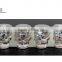 wholesale nice price skull shaped shot glass black packing