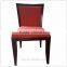 TDSM-41 QVB HANGZHOU JIANDE TONGDA BIRCH WOOD BROWN COLOR FABRIC DININGROOM DINING CHAIR