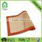 OEM ODM coustomize silicone fibre glass baking mats sheet high heat resistant