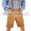 LEATHER LEDERHOSEN Bavarian Shorts Suede/leather