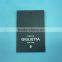 Black paper button bag for garment accessories