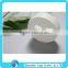 cnc machine made transparent bases, desktop clear acrylic customized square holder base