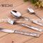 New style single cheap stainless steel cutlery set