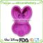 Easter cute rabbit shaped 100% food grade silicone bake mould