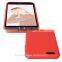Hot sale Wholesale Red phone leather case for iphone6 plus