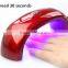 9w led lamp gel nail tools nail art nail rainbow