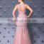 Elegant Sleeveless See Through Puffy Princess Pink Ball Gown Wedding Dress Bridal Mermaid Dress Pattern