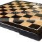 QUALITY Folding INLAID WOOD Chess Set