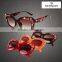 Flower Embossed Style Eyes Women Cat Eye Sunglasses