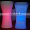 16 colors change led stools Leisure led bar chair with remote control ,Led bar stool high chair