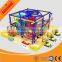 Popular indoor climbing rope net/jungle gym/obstacle course playground equipment