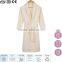 adult white fleece bathrobe