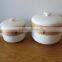 healthy and reusable Bamboo Steamer With China bottom in 28cm size