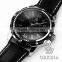 Fashion Orkina Mens Black Dial Analog Sport Quartz Wrist Watch