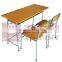 Double Student Desk&Chair,School furniture,Classroom table and chair