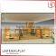 Modern design MDF acrylic wooden jordan shoes display rack