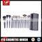 Complete Black 18 Pcs Professional Cosmetic Brush Kit
