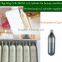 portable co2 gas 16g of ISO9001 Standard 4g 6g 33g 12g 8g 16g 17gram co2 mini air gas cylinder cartridge