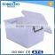 Best price garden storage box custom storage plastic box with lid