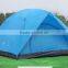 2017 new 4 Person 2 Layer camping tent,outdoor tent with With Fiberglass Pole