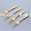 Wow long disposable ps plastic fork with napkin