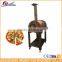 used outdoor wood fired stainless steel pizza oven