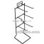 Fixed Wire metal Hook Display Stands with Sign Holder Great