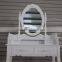 Cheaper Made-up Table/schmenktisch&hocker/white Dressing Table With Mirror