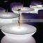 hot sale remote controlled garden outdoor furniture led bar tables for garden