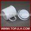 Good quality enamel camping mug logo printing custom enamel mug