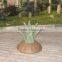 Pineapple Aluminum Hamper Outdoor Furniture Rattan Storage Boxs