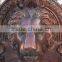 Cast Garden Bronze Lion Head Water Fountain Sculpture Statue