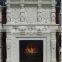 Beautiful carved marble fireplace