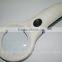 2016 New 9588 Magnifier 2.5X90mm 8X22mm Handheld LED Magnifying Glasses