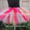 Wholesale boutique baby handmade tutu skirt, ballet tutu professional red princess tutu skirt for children