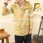 MC1132 2016 American style handsome young man slim printed Jacket with hoodies