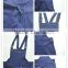 Mechanic working clothes wholesale adult bib overalls