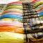 embroidery flosses 447 colors cotton threads cross stitch 8m per piece