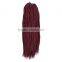 Comfortable and soft touch synthetic marley hair braid