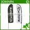 Promotion display outdoor banner flying feather wind flag pole