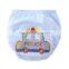 orange tiger style 3 layers waterproof high quality baby cloth diaper