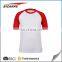 Simple raglan sleeve sport shirts sublimation printing