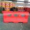 Customized Plastic Water Filled Traffic Water Horse Road Safety Barricade With Reflective Tape