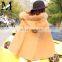 Best Ladies Winter New Design Raccoon Fur Shawl Real Raccoon Cape