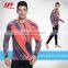 2017 wholesale compression sublimation digital printing custom rash guard
