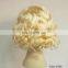 20s Retro short blond Diva party wigs P-W214