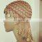 BestDance Wholesale Beaded headdress Headpiece Headwear Cap Hat Fancy Dress Costume headdress Jewelry Accessory