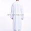 Muslim mens plain thawb Islam man clothing long sleeve Thobe men's Kaftan Turkish clothes