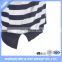 Spring Viscose/Nylon Navy and White Striped Pullover Christmas Women Sweater